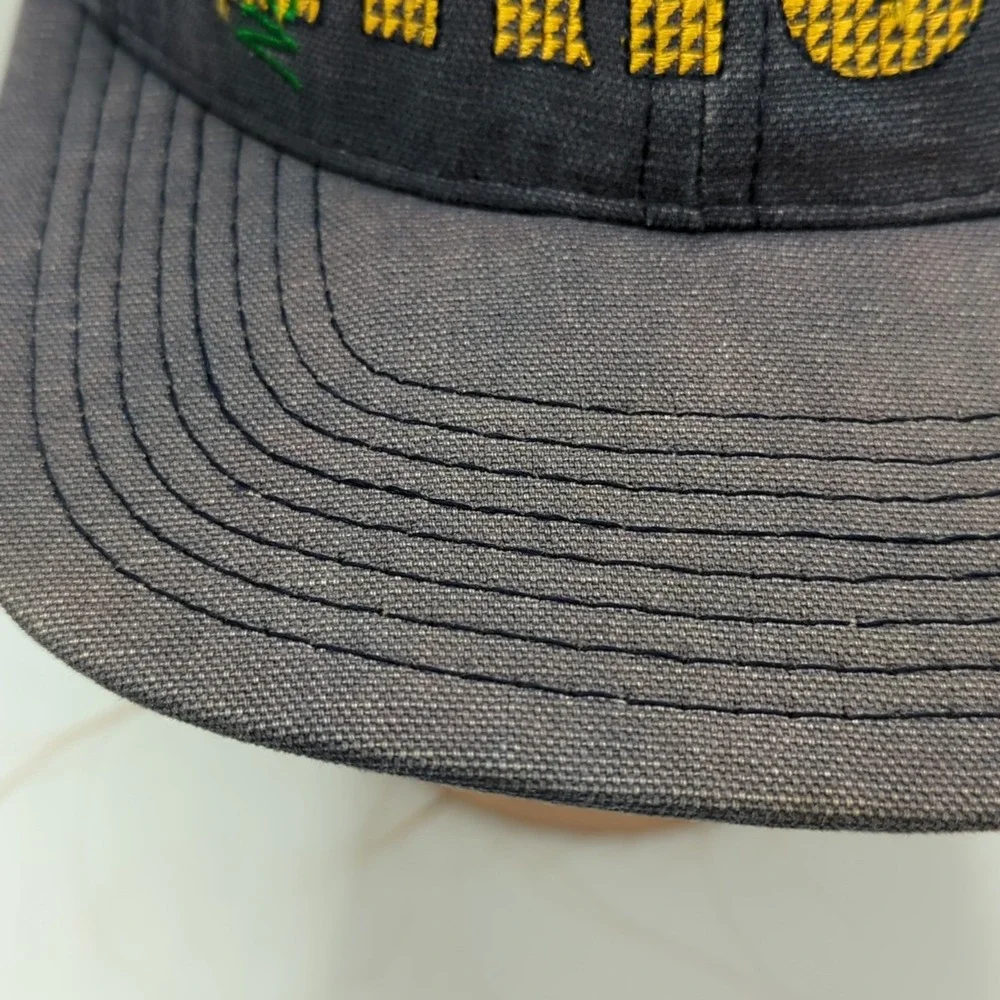 Vintage Notre Dame Irish Sports Specialties 90s Snapback Hat Cap USA Made Faded